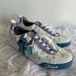 Stitch Glitter Sneakers